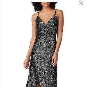Cupcakes and Cashmere joelle dress in black